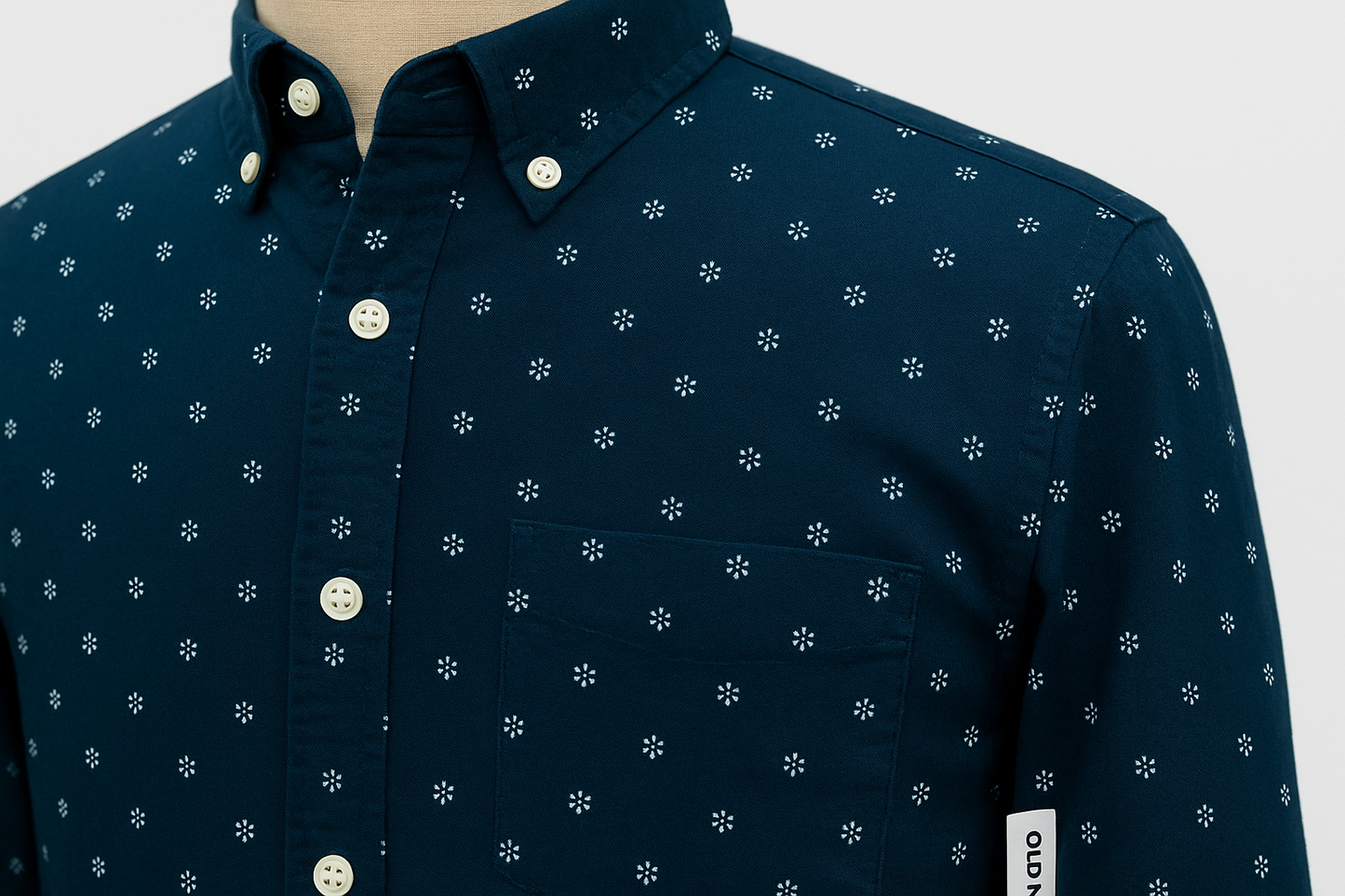 Detalle del patrón floral