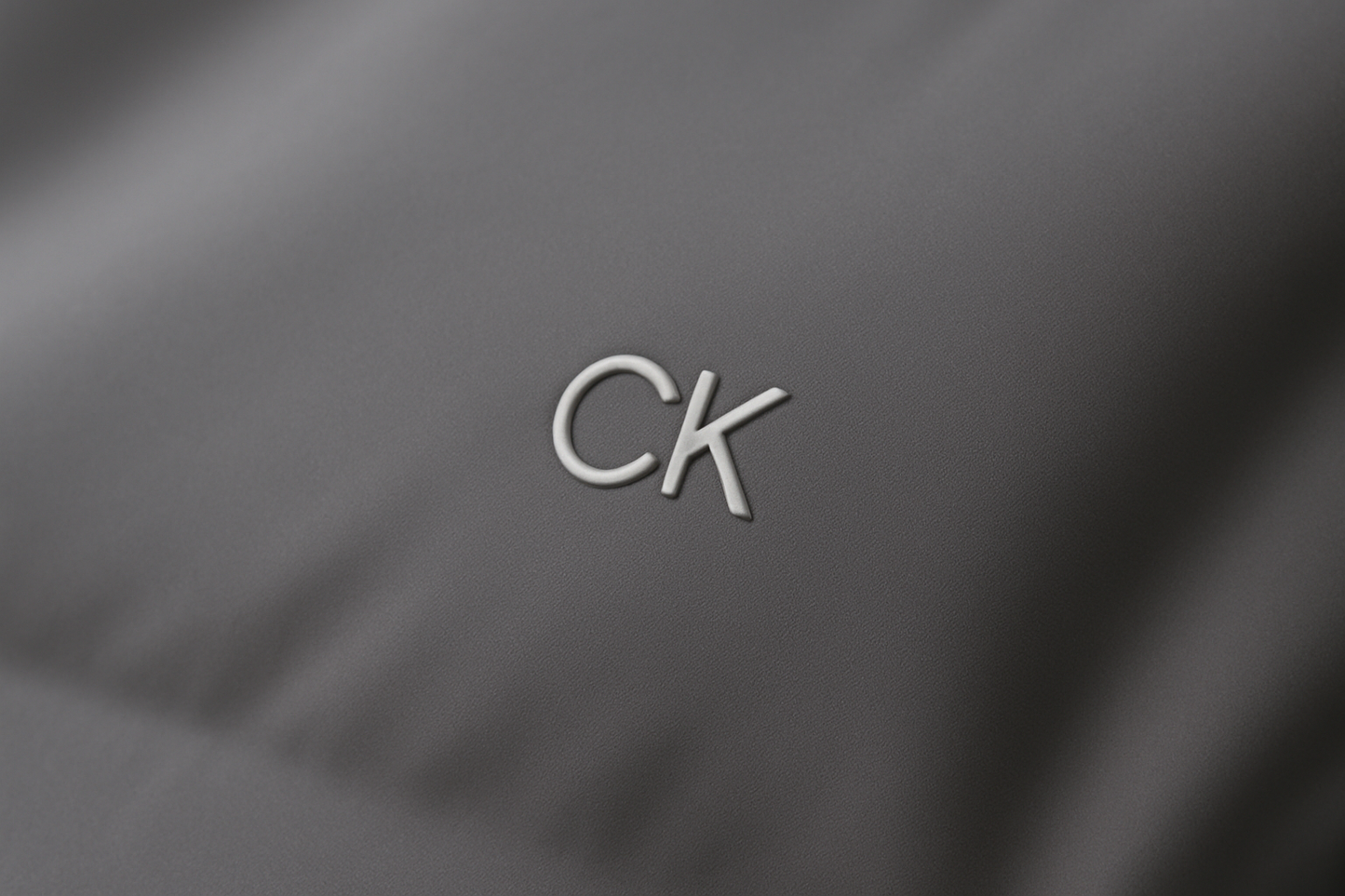 Detalle logo superficie lisa