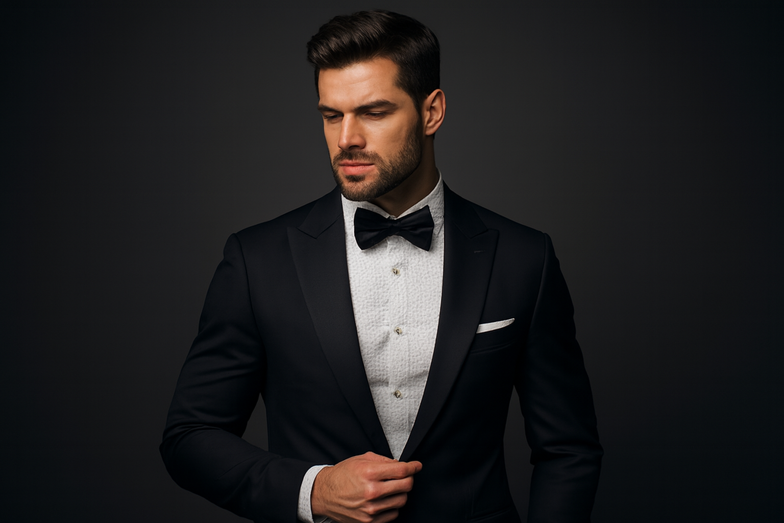 Estilo formal - Black tie con pajarita