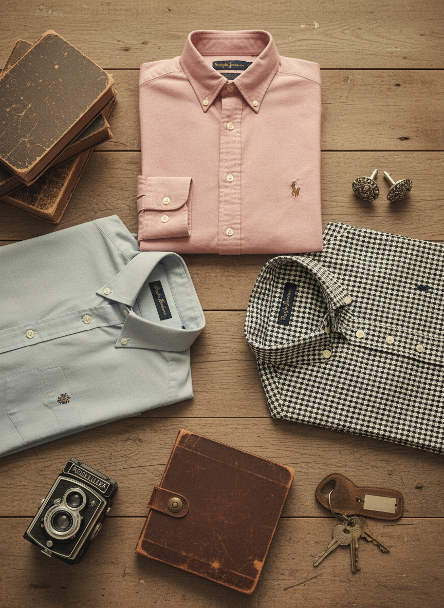 Flat Lay Circular Vintage