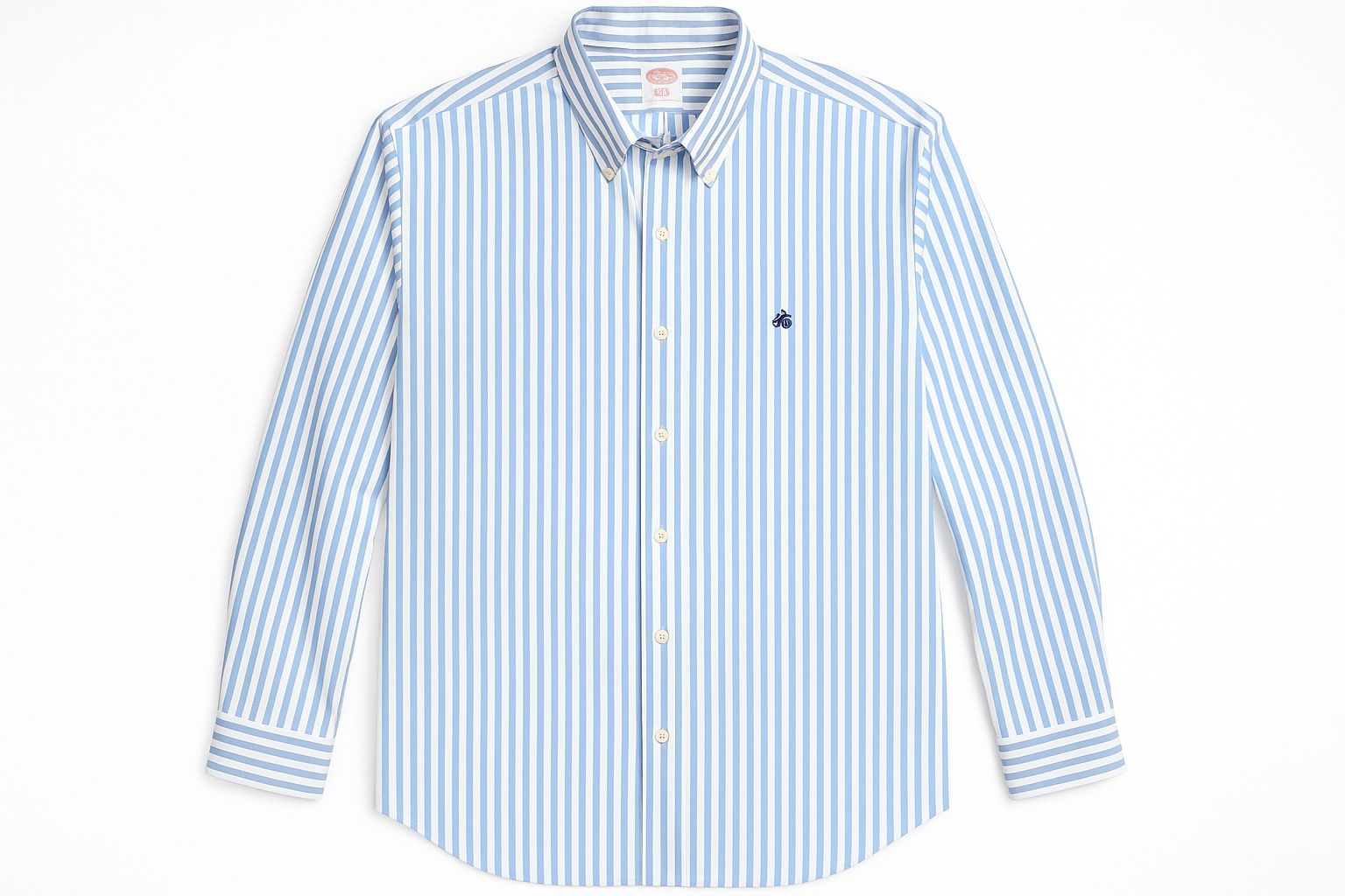 Flat lay con rayas de igual grosor