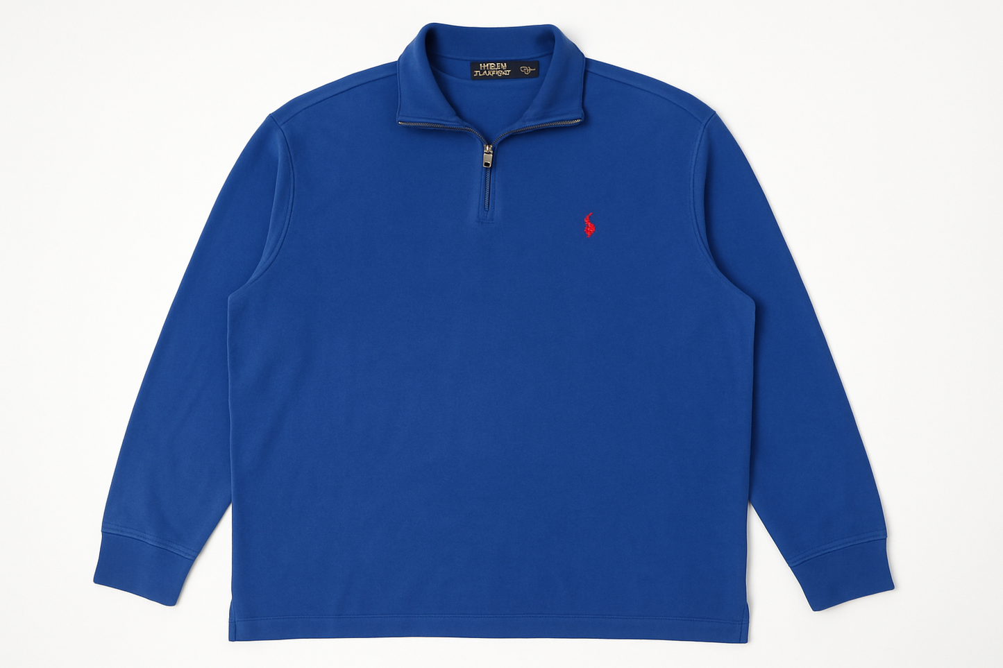 Flat lay suéter pre-owned azul royal