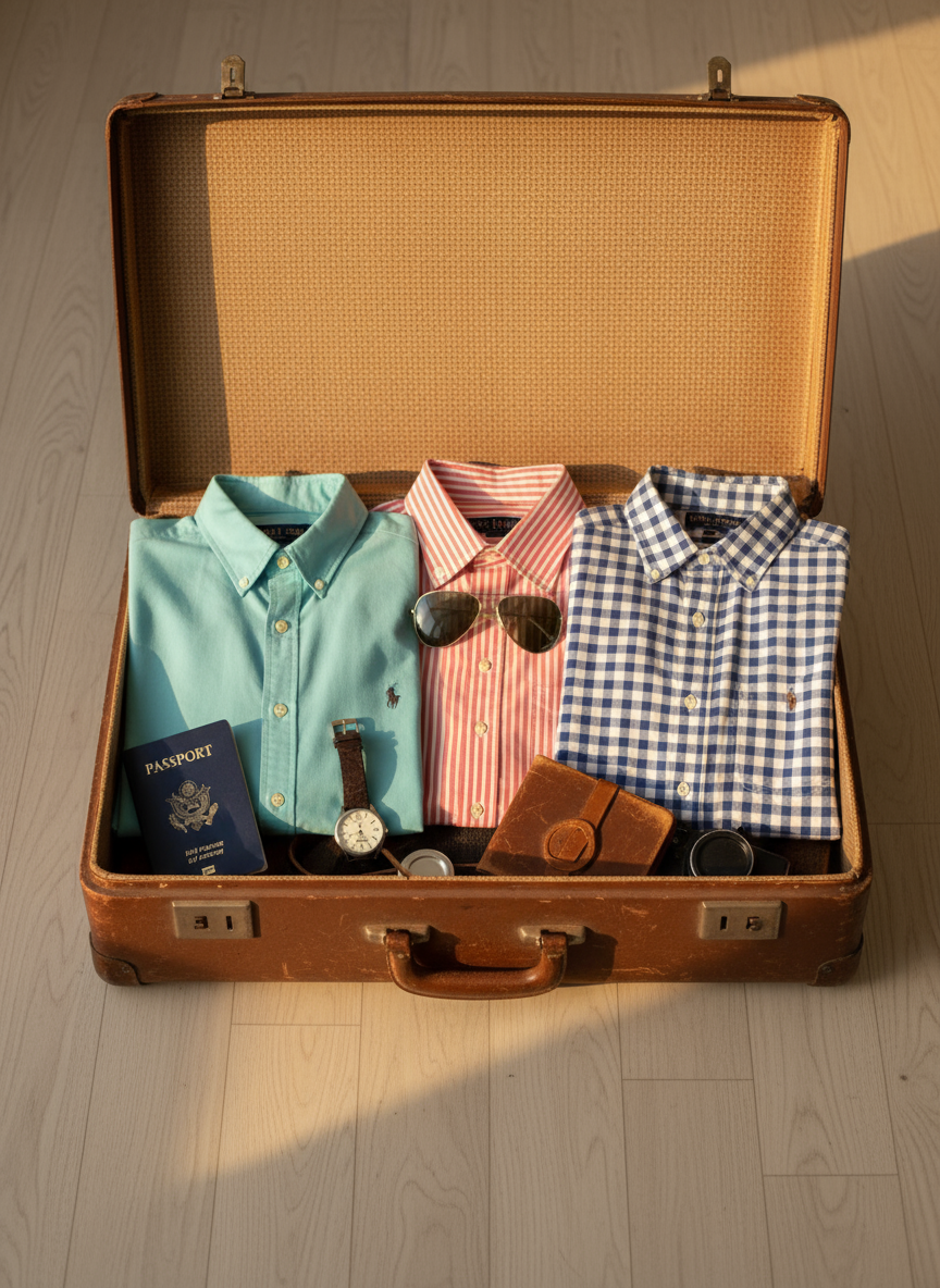 Flat Lay Viaje