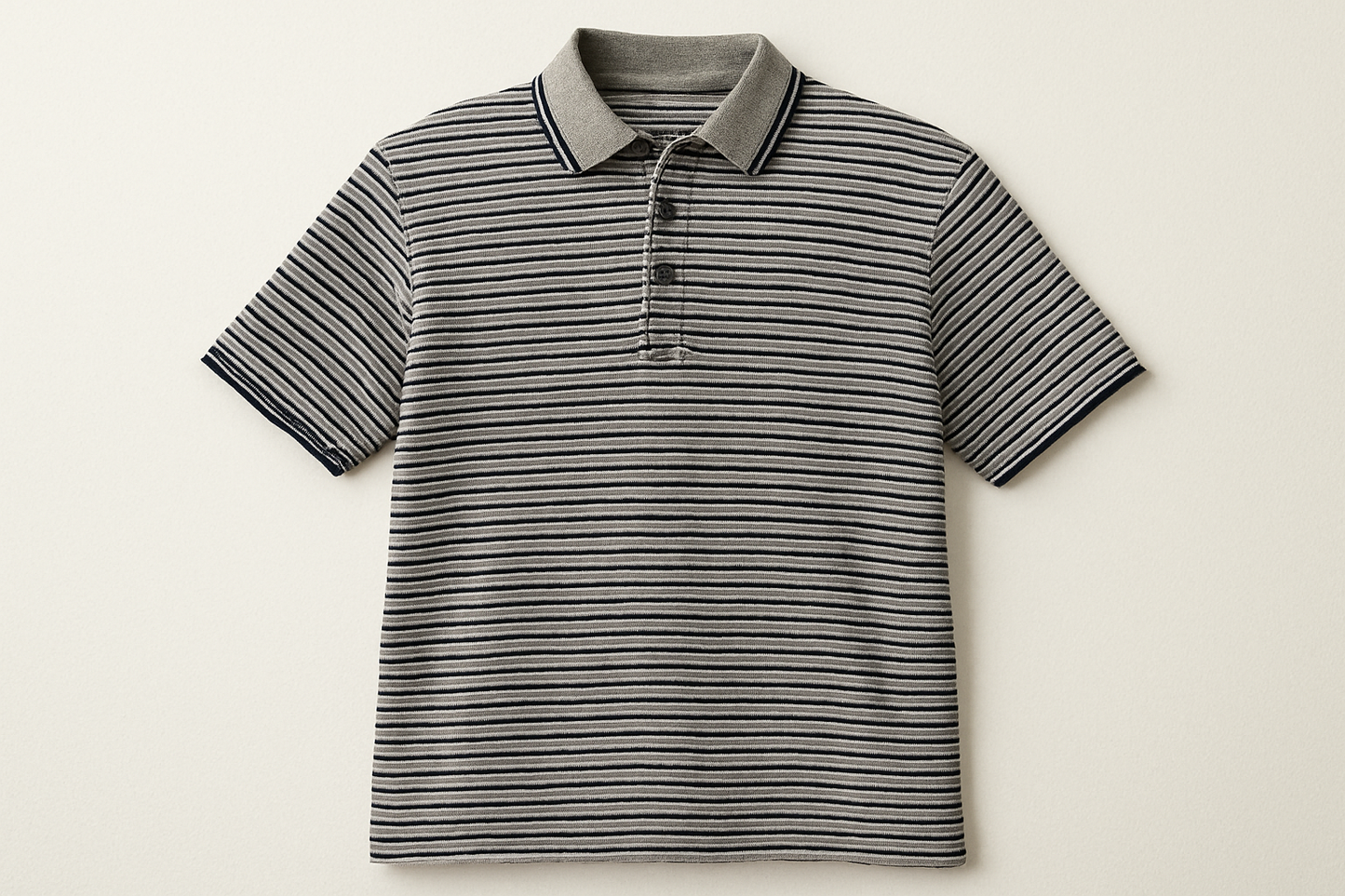 Folded three-quarter view