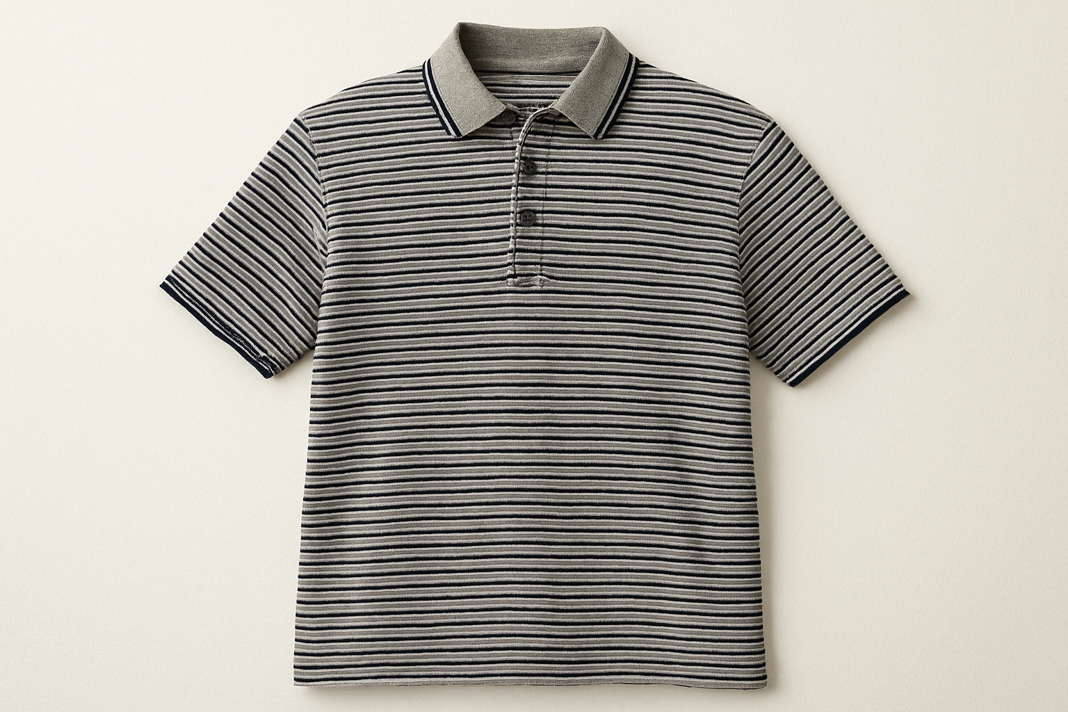 Folded three-quarter view