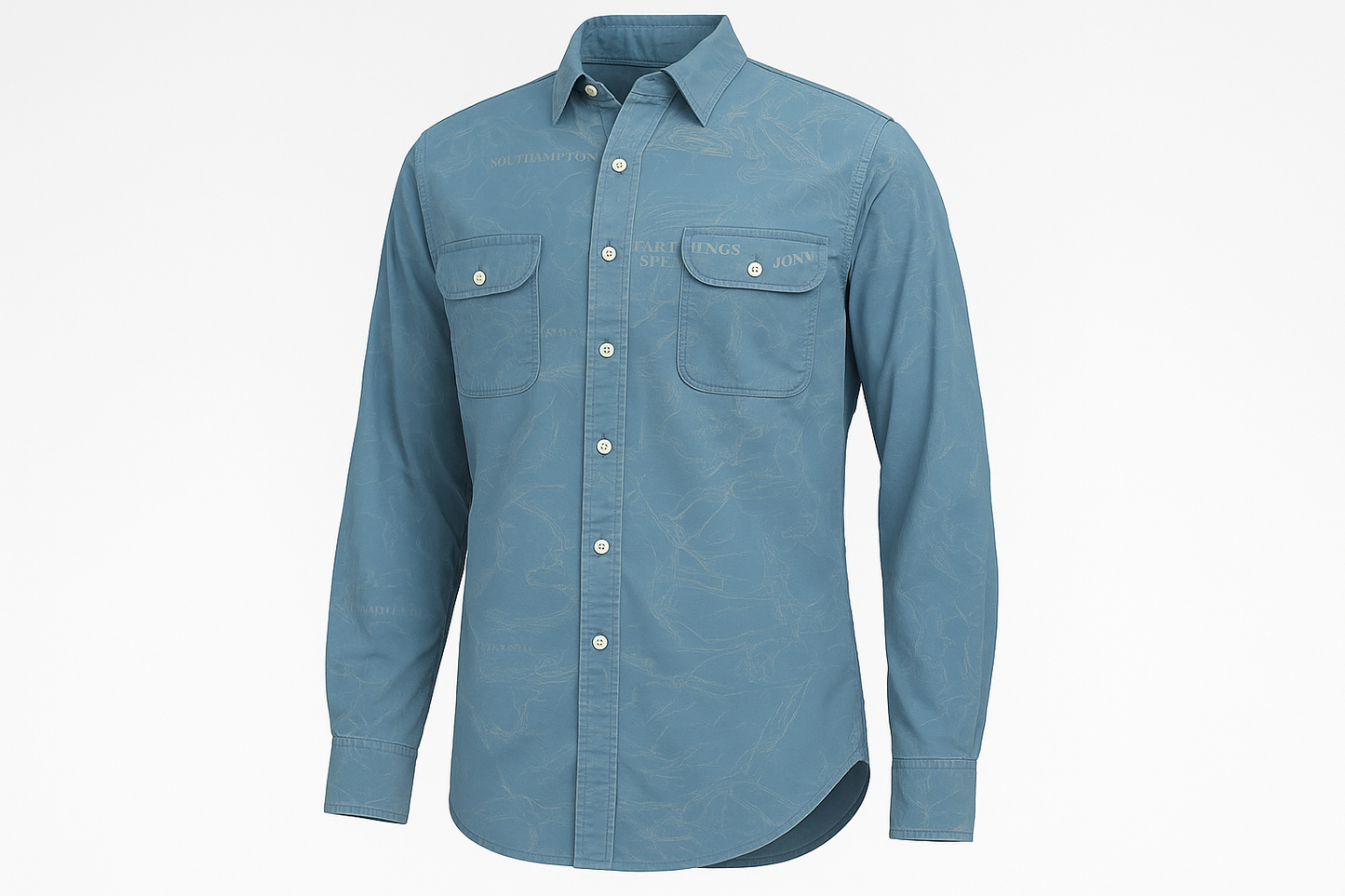 Ghost Mannequin - Ángulo tres cuartos