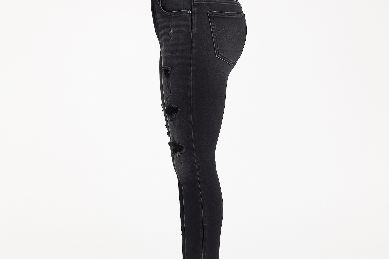 Ghost mannequin perfil lateral