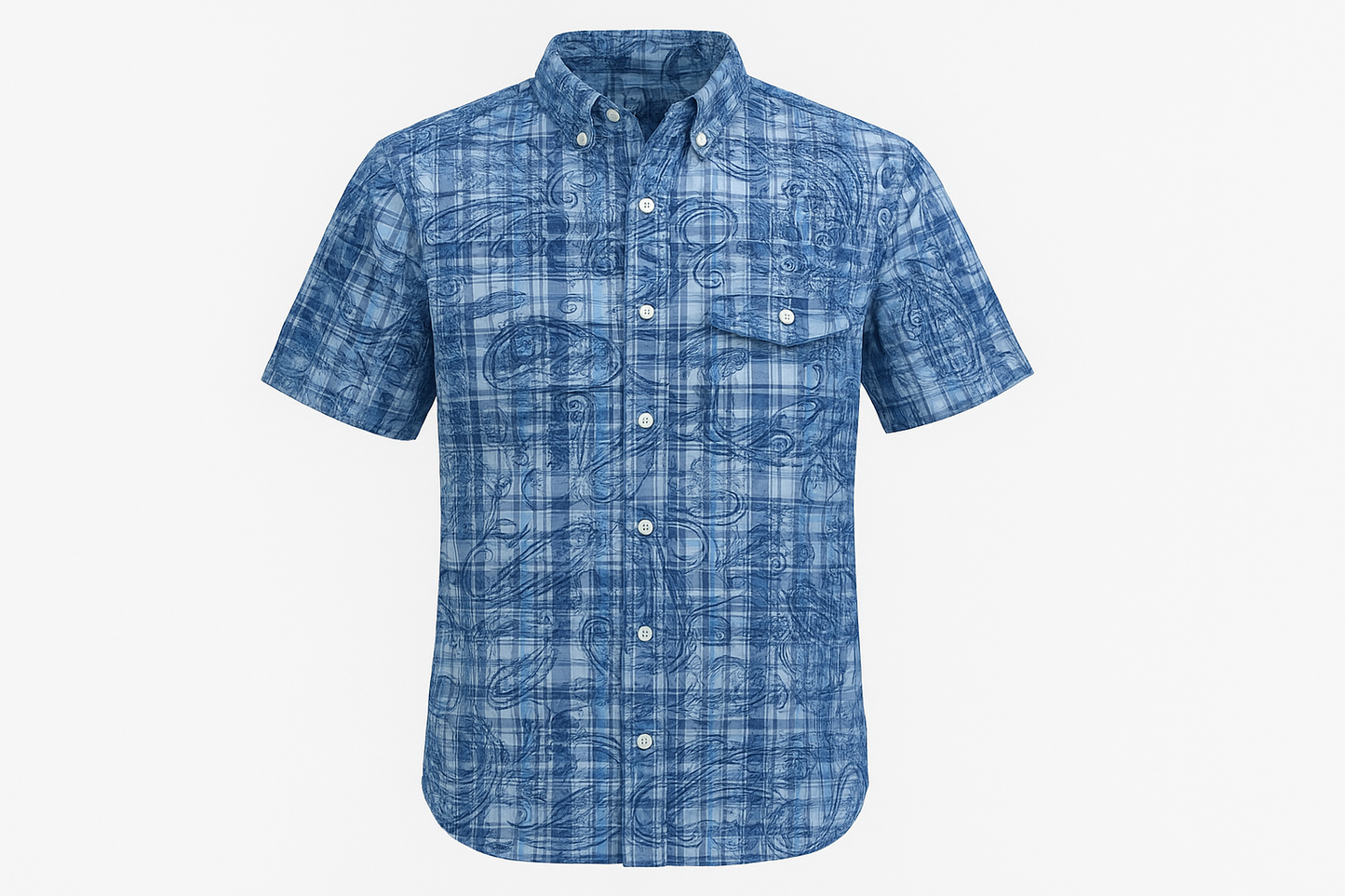 Ghost Mannequin vista frontal repetida