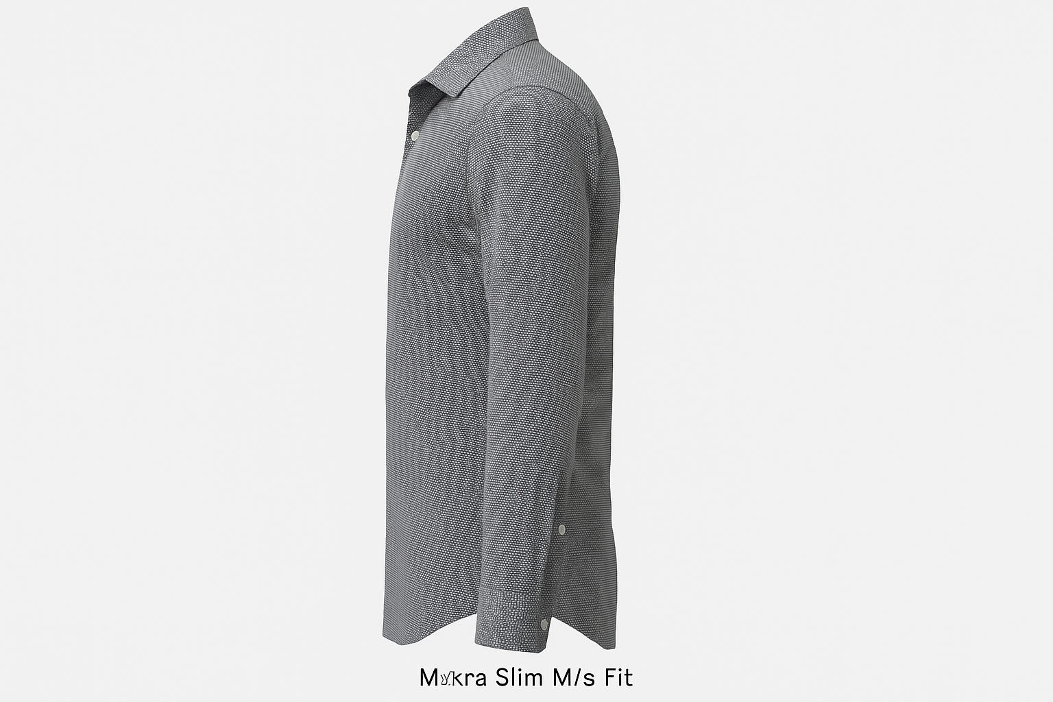 Ghost mannequin - Vista lateral