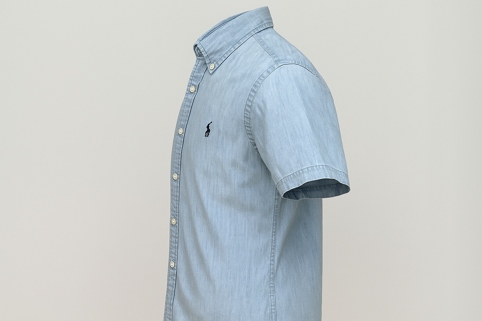 Ghost mannequin - Vista lateral