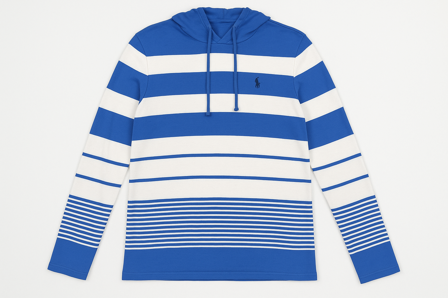 Hoodie Polo Ralph Lauren a rayas - Vista frontal plana