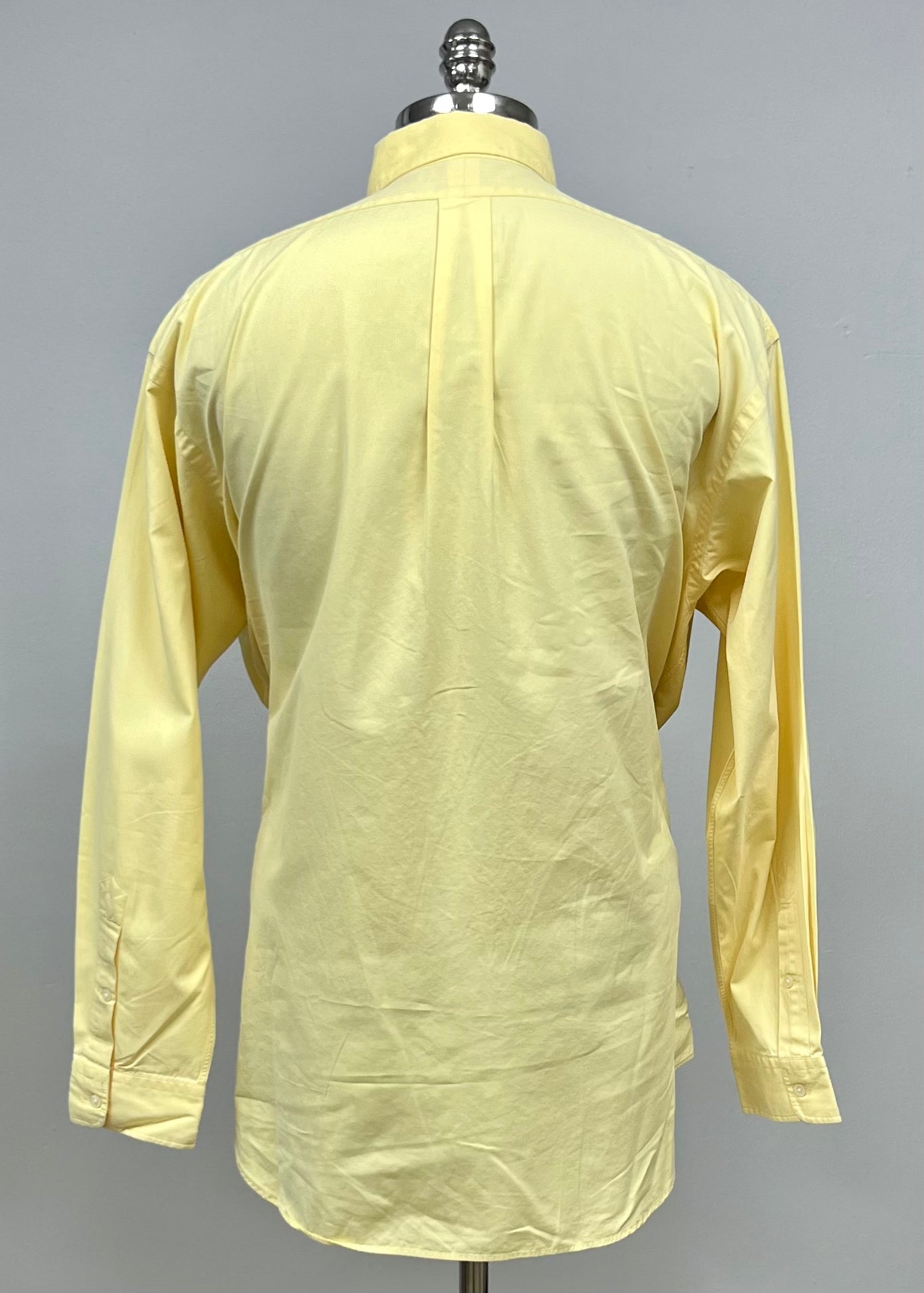 Camisa de botones Polo Ralph Lauren 🏇🏼 en color amarillo claro Talla XXL Entalle Regular