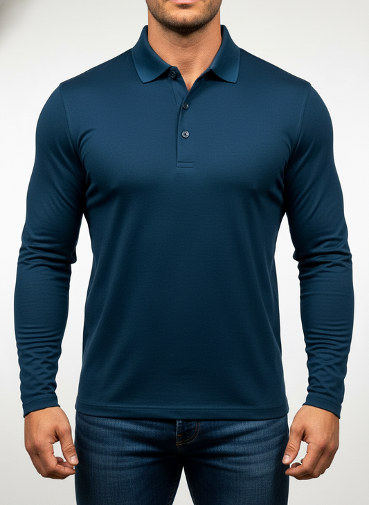 Camiseta Polo Hugo Boss color azul navy Talla L Entalle Regular