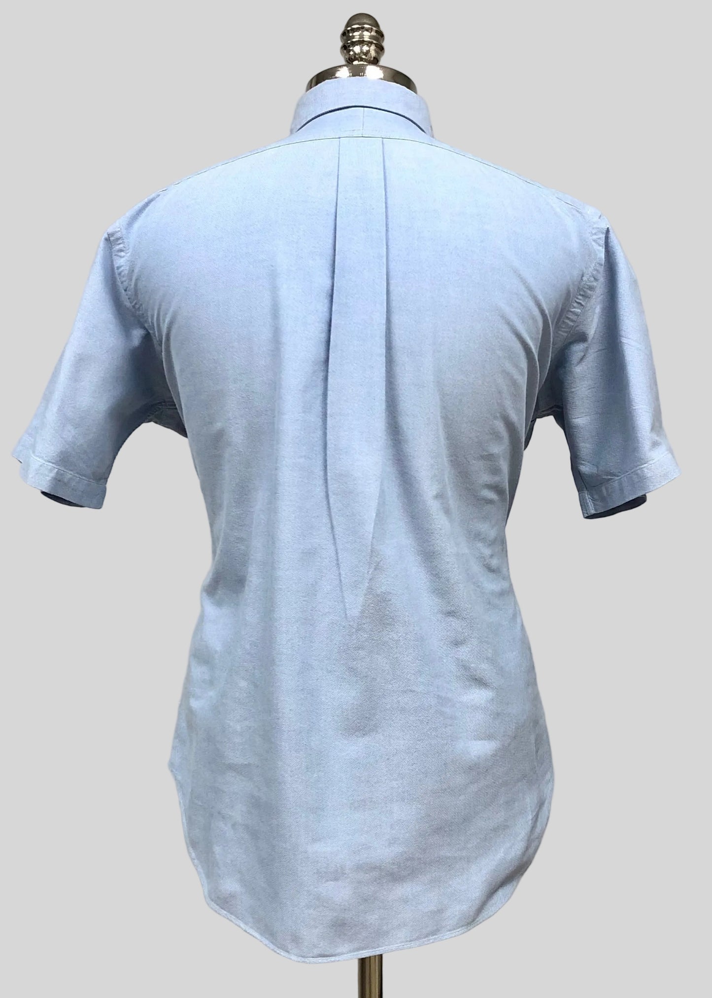 Camisa de botones Polo Ralph Lauren 🏇🏼 Oxford en color celeste Talla L Entalle Slim Fit