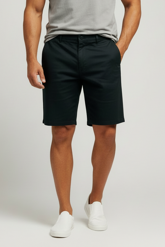 Short Casual Hurley 🏄🏽‍♂️ color negro entalle clásico talla 36