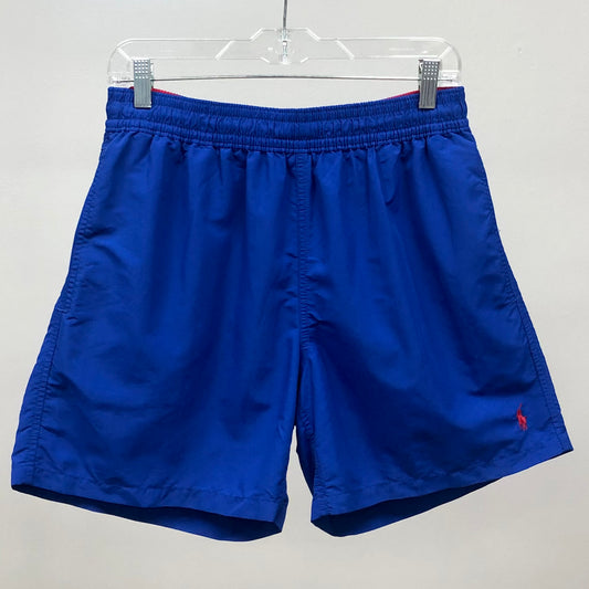 Short de baño Polo Ralph Lauren 🏇🏼color azul y logo bordado en color rojo talla XXL