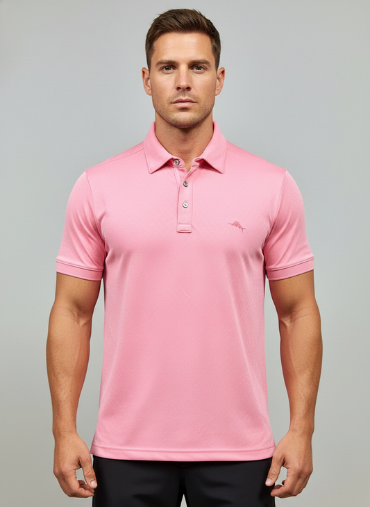 Camiseta Polo Tommy Bahama 🐬 color rosado Talla L Entalle Regular