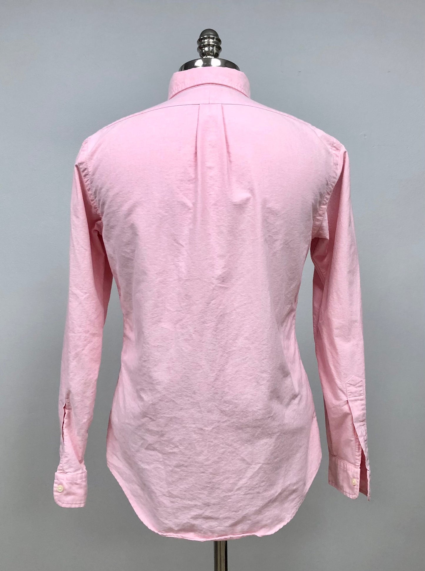 Camisa de botones Polo Ralph Lauren 🏇🏼 Oxford en color rosado claro Talla L Clásico