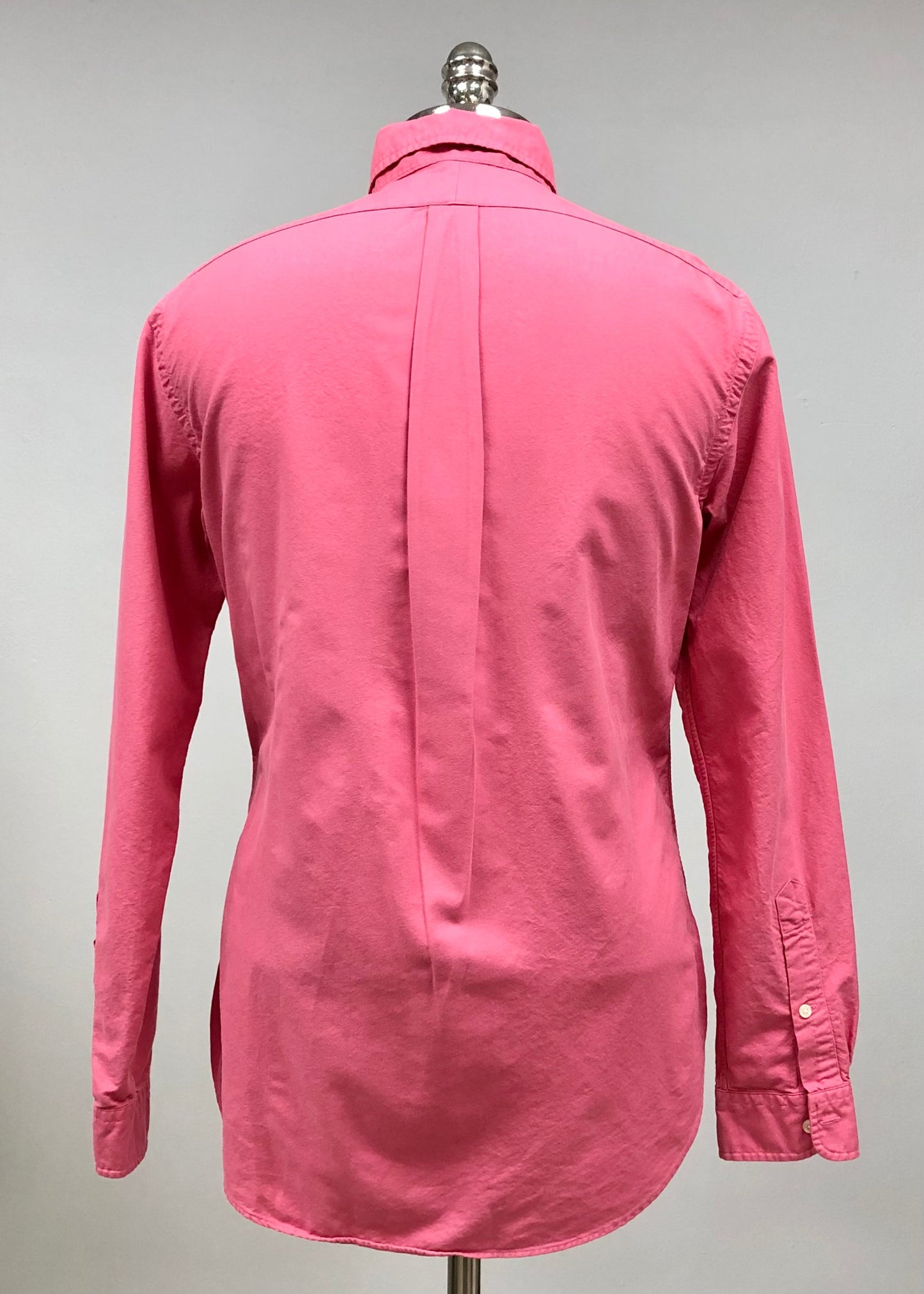 Camisa de botones Polo Ralph Lauren 🏇🏼 en color rosado magenta Talla S Entalle Regular