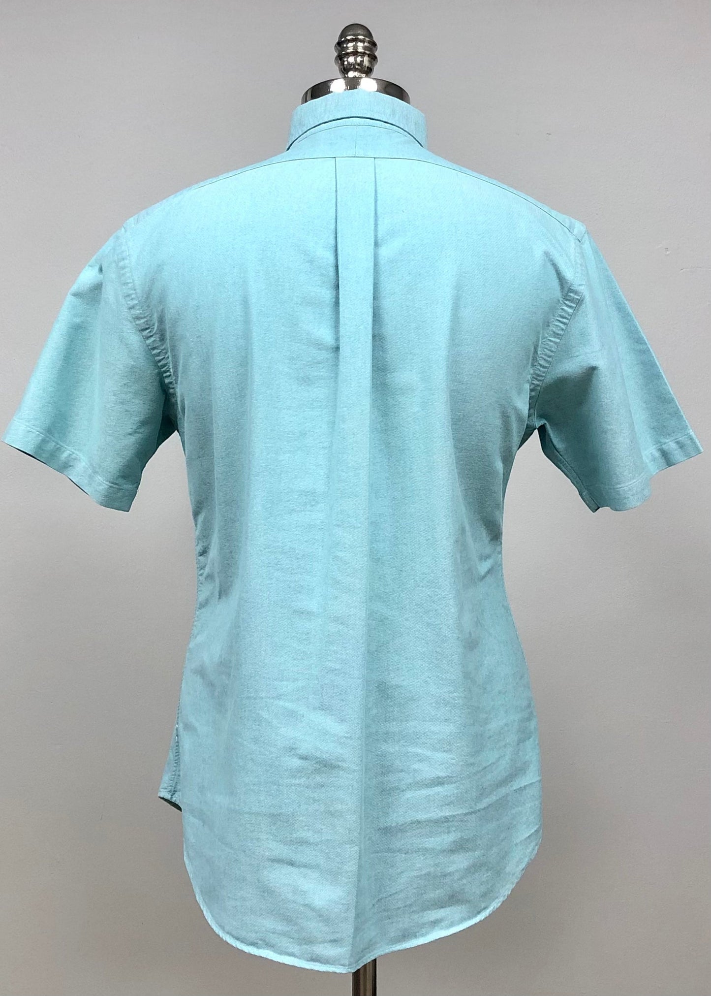 Camisa de botones en color turquesa Oxford Polo Ralph Lauren 🏇🏼 Talla L Entalle Regular