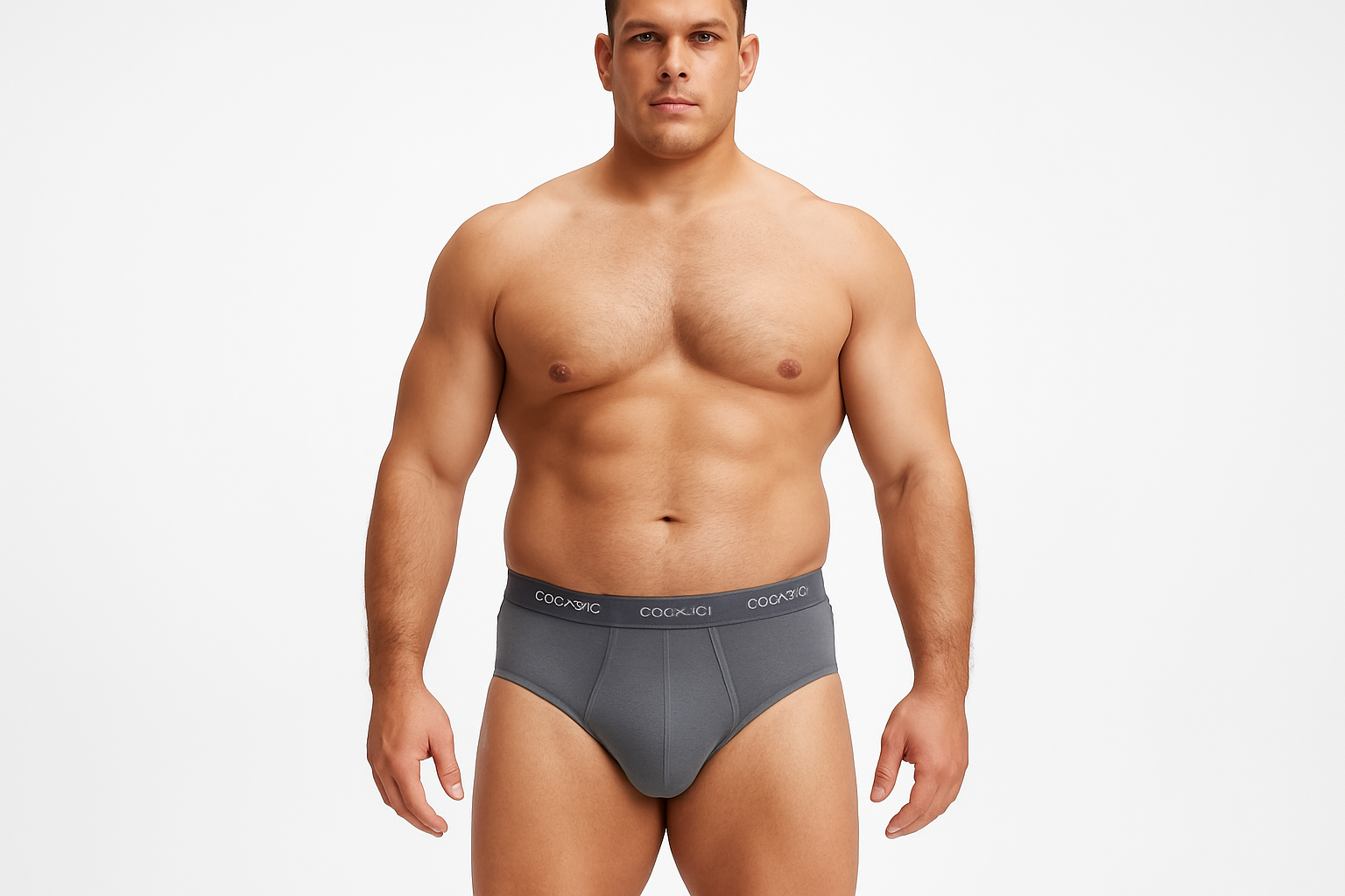 Imagen 1 - Boxer gris frontal