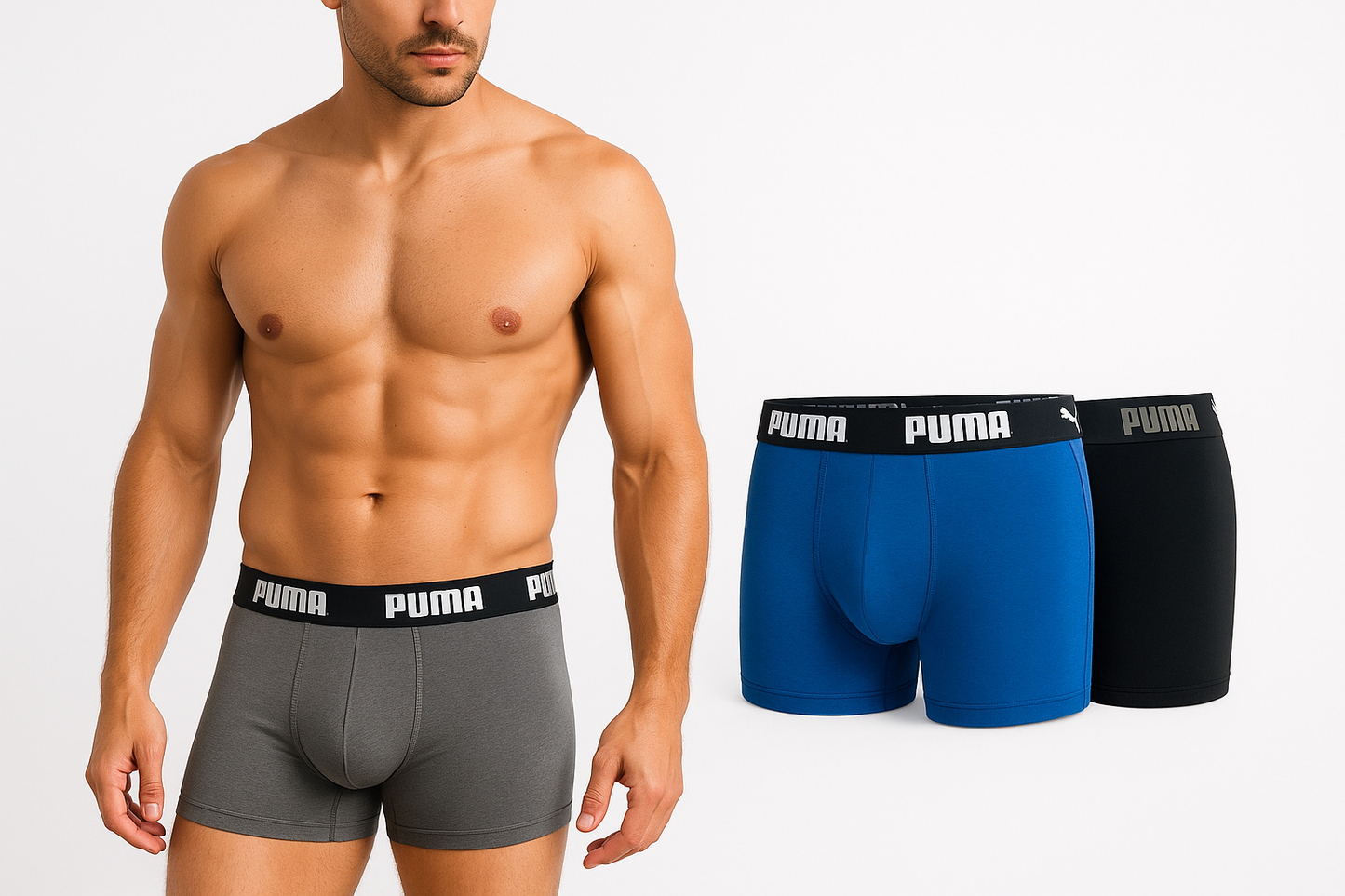 Imagen 1: Portada con modelo y arreglo artístico del 3-pack