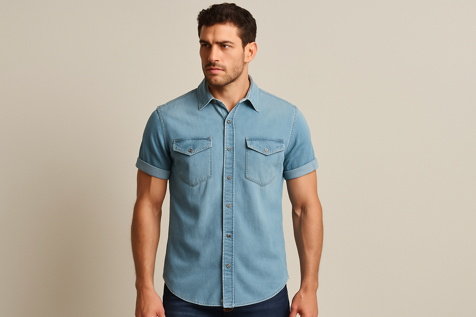 Imagen 1 - Vista frontal con modelo