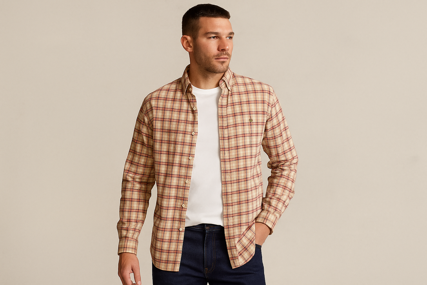 Imagen 2 - Look casual abierto sobre camiseta