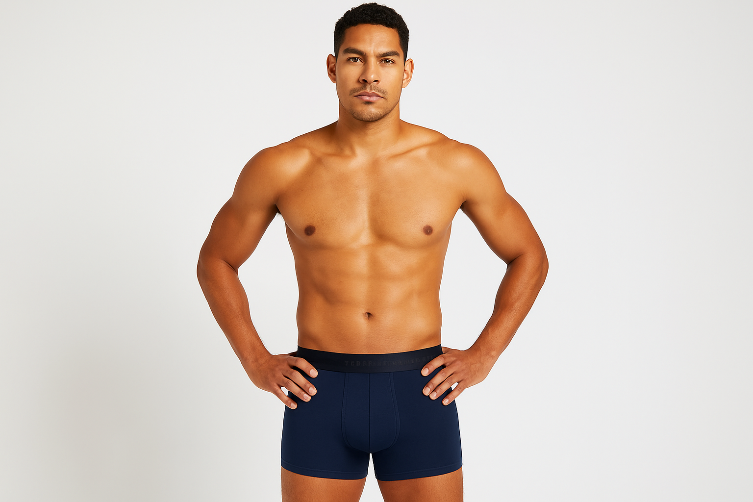 Imagen 2 - Pose confiada navy