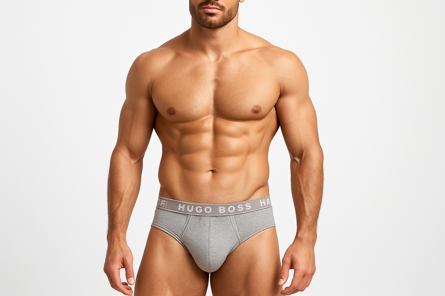 Imagen 3 - Calzoncillo gris claro frontal