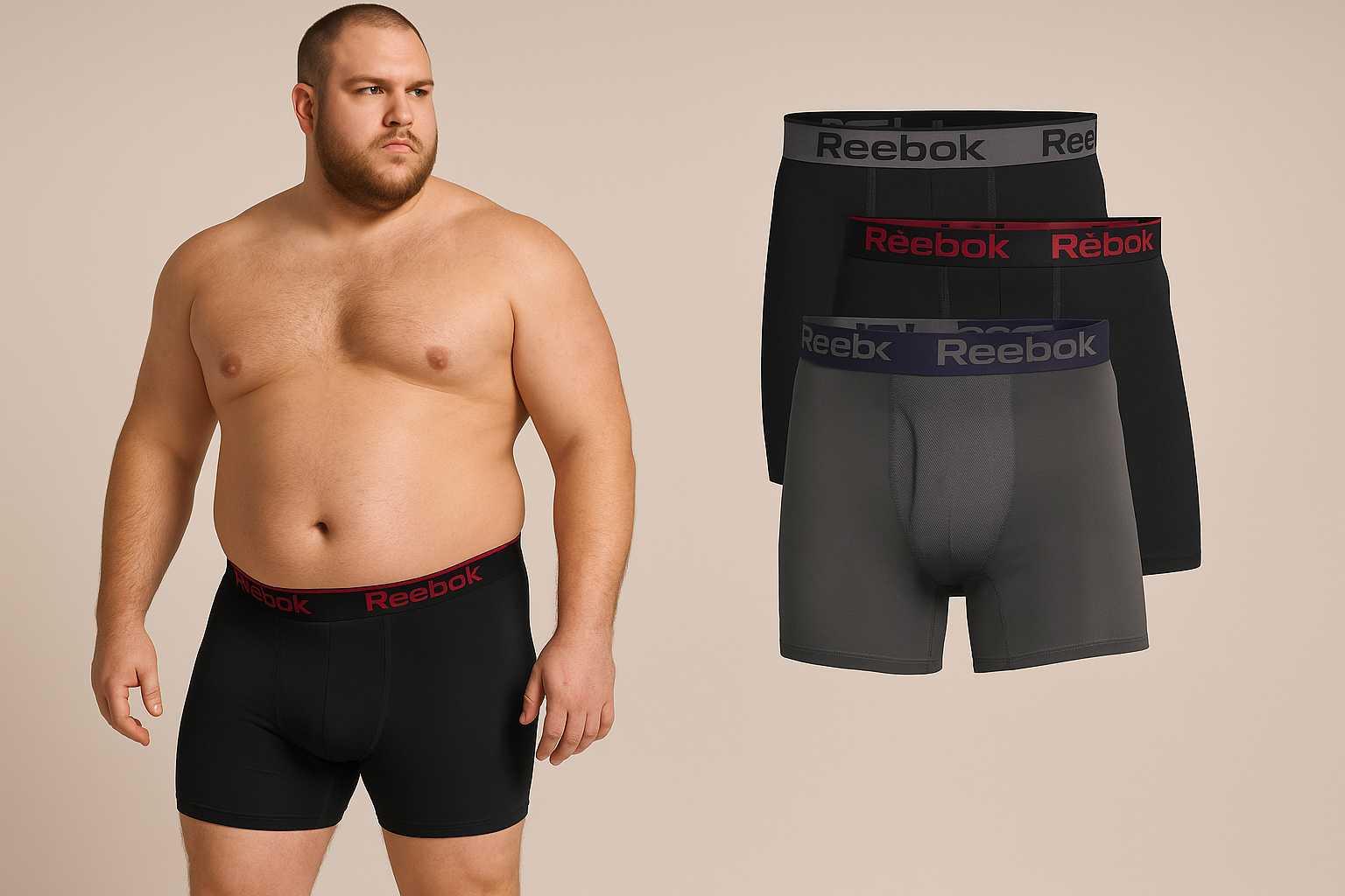 Imagen 3: Portada con modelo XL y presentación premium del 3-pack