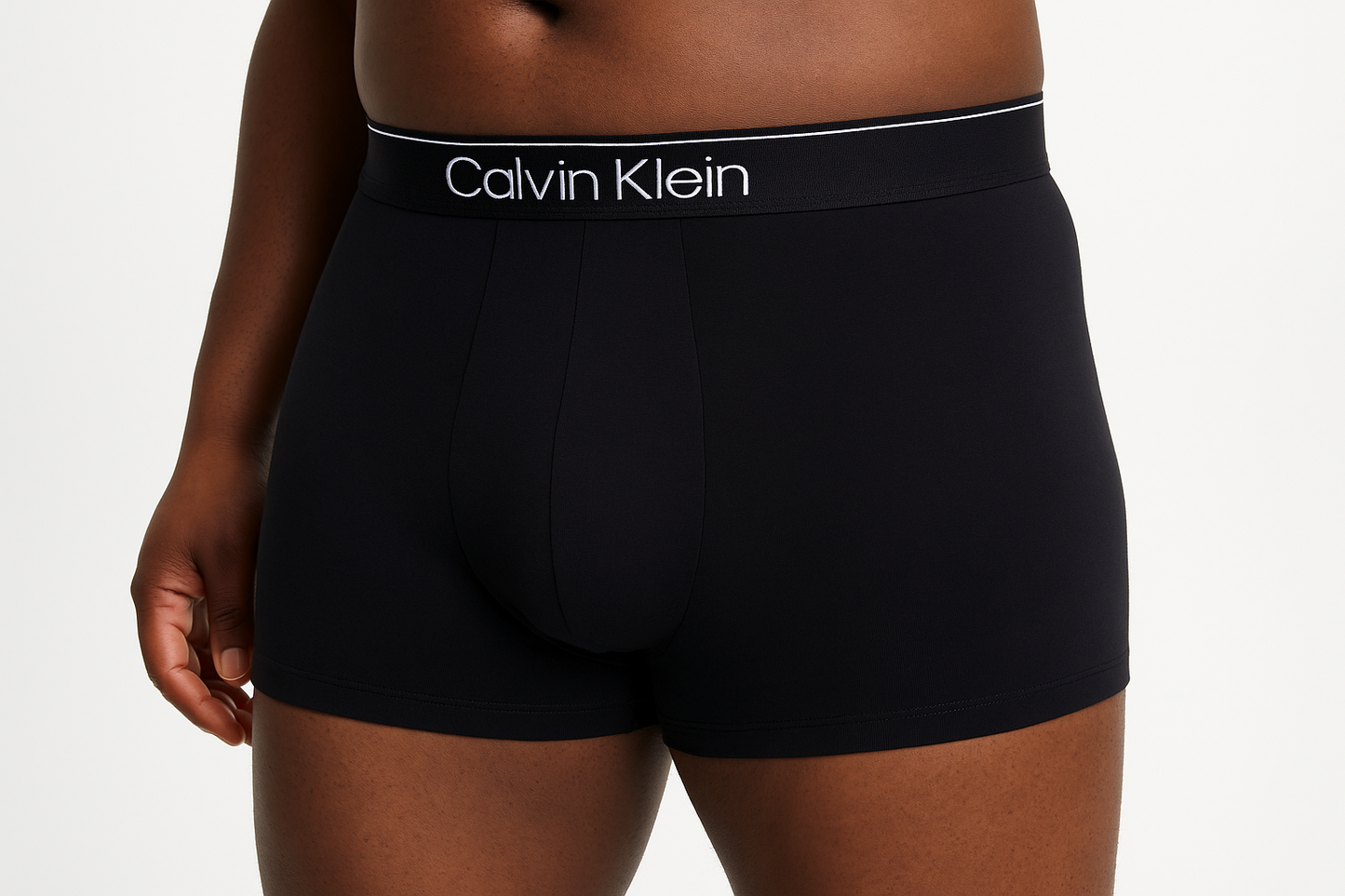 Imagen 3: Vista detallada de construcción de cintura negra y copa ergonómica - modelo XL