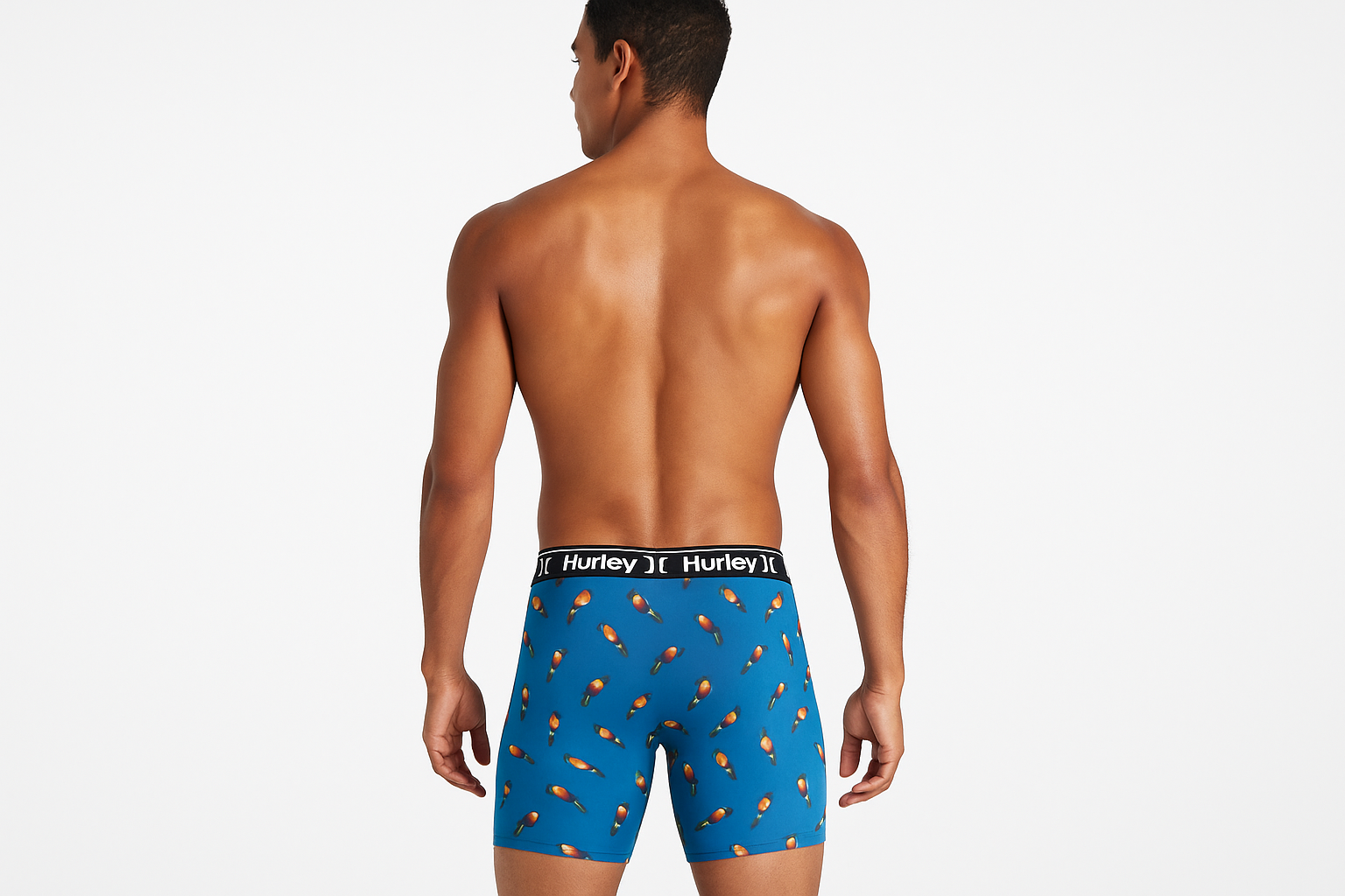 Imagen 4 - Azul con tucanes vista trasera