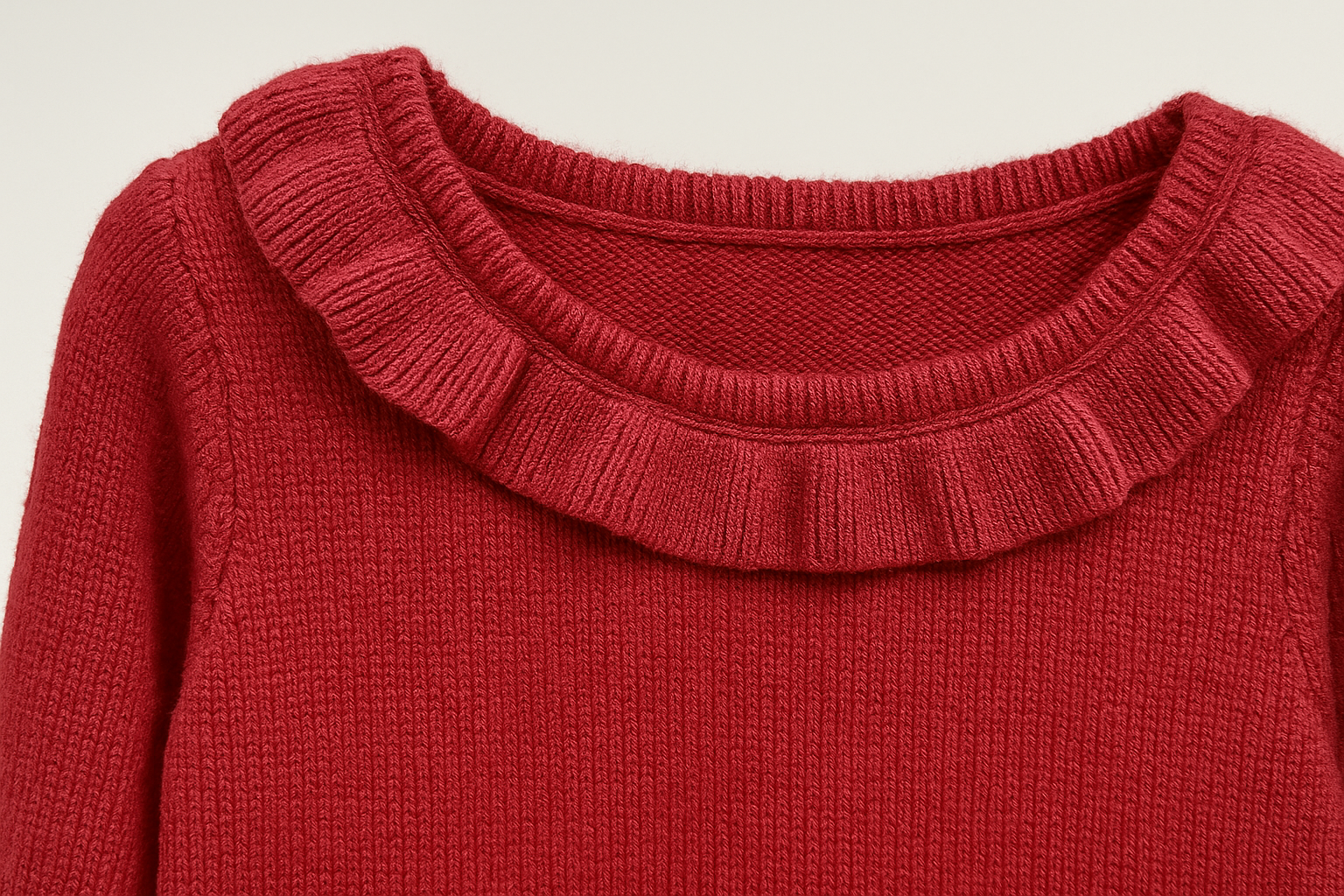 Imagen 4 - Detalle del cuello con volantes