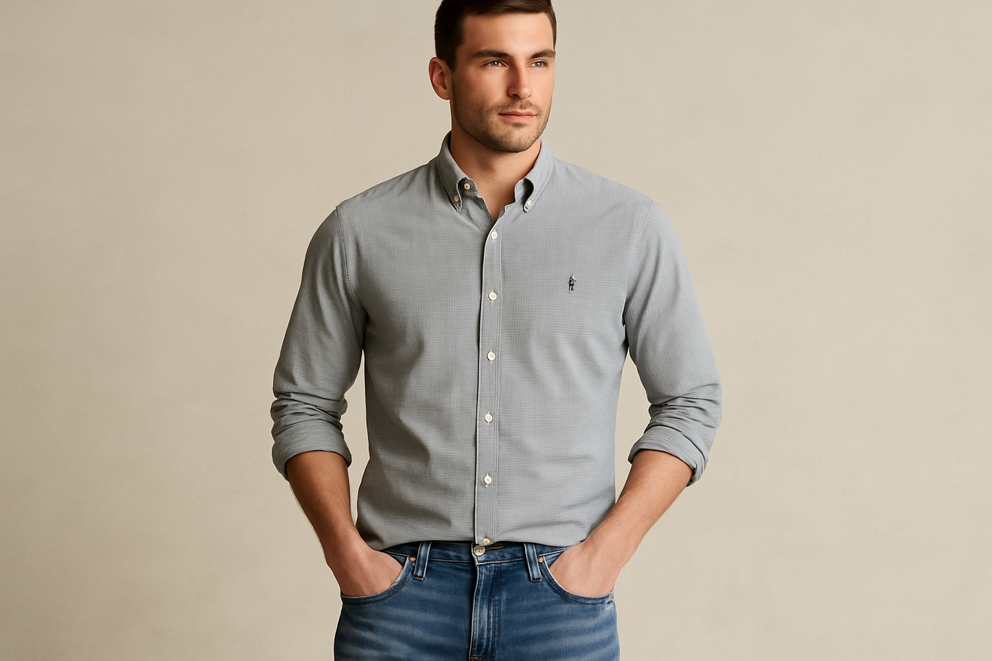 Imagen 4 - Pose casual con mangas enrolladas