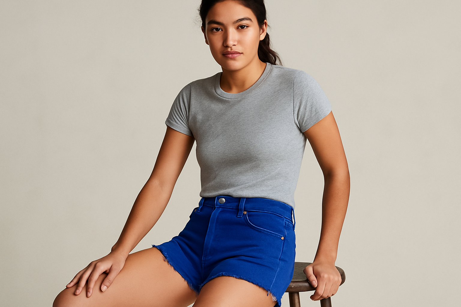 Imagen 4 - Pose sentada casual