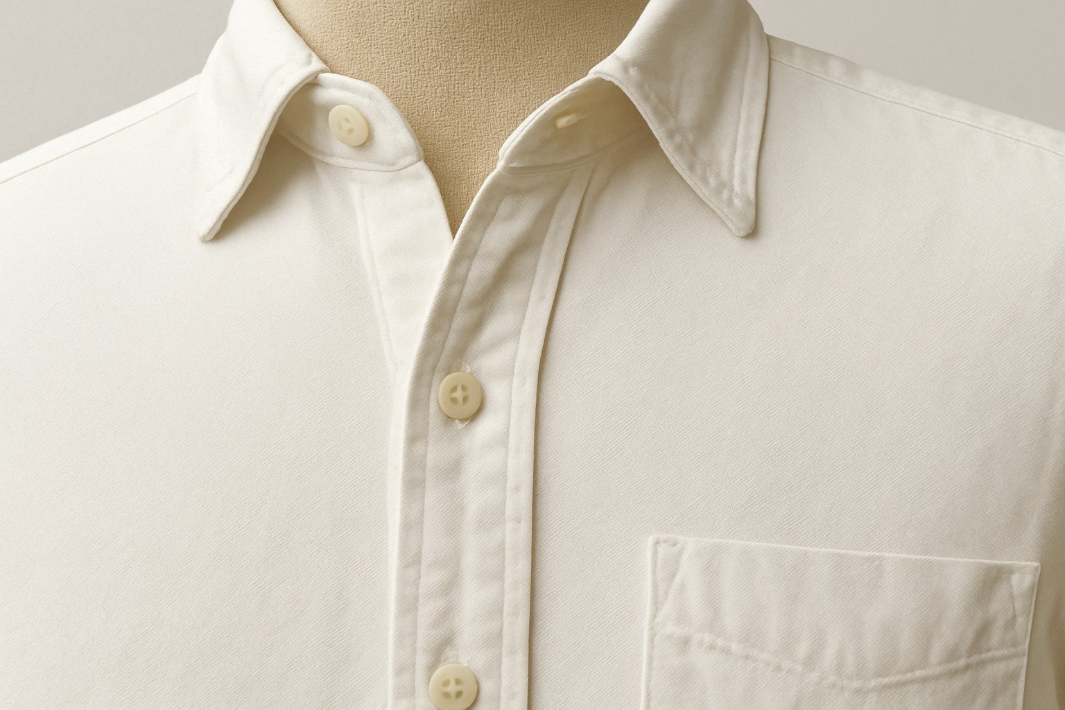 Imagen 5 - Detalle del cuello y botones