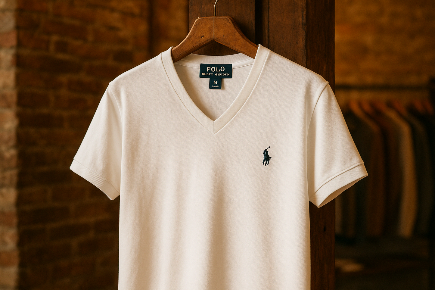 Imagen 5 - En percha con cuello V