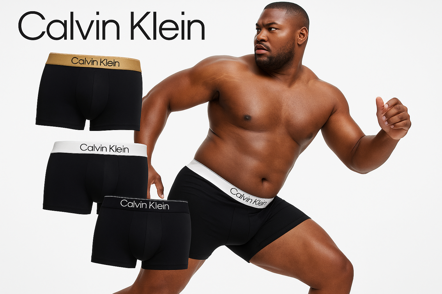 Imagen 5: Portada dinámica con modelo XL atlético y 3-pack flotante