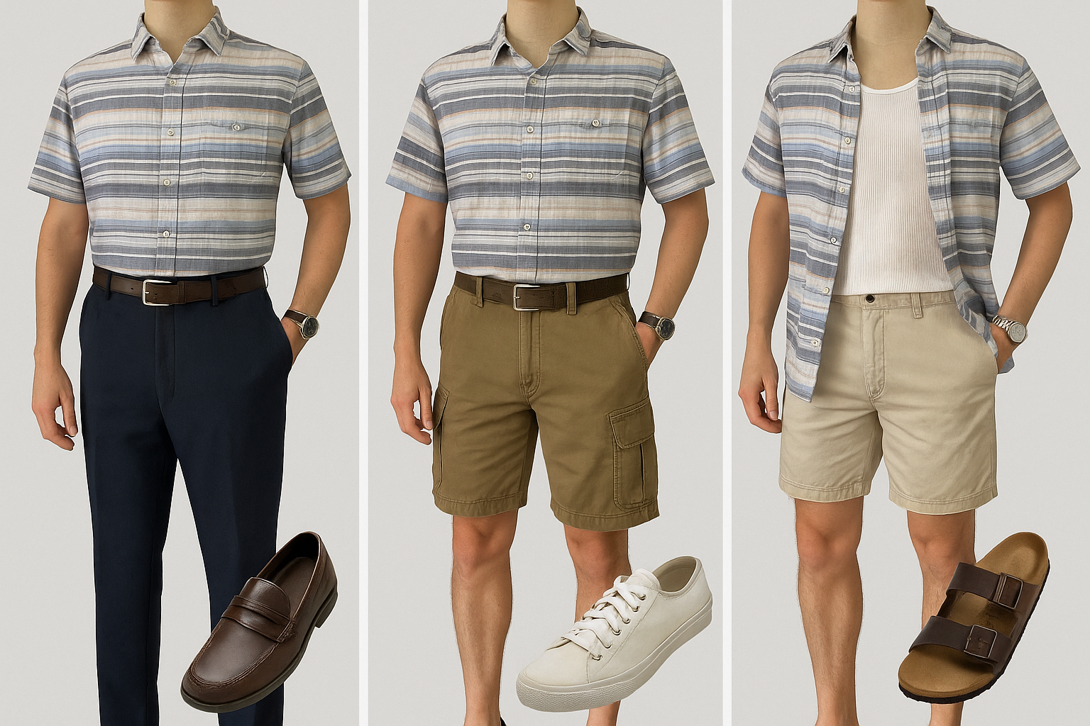 Imagen 6 - Collage de outfits combinaciones estacionales