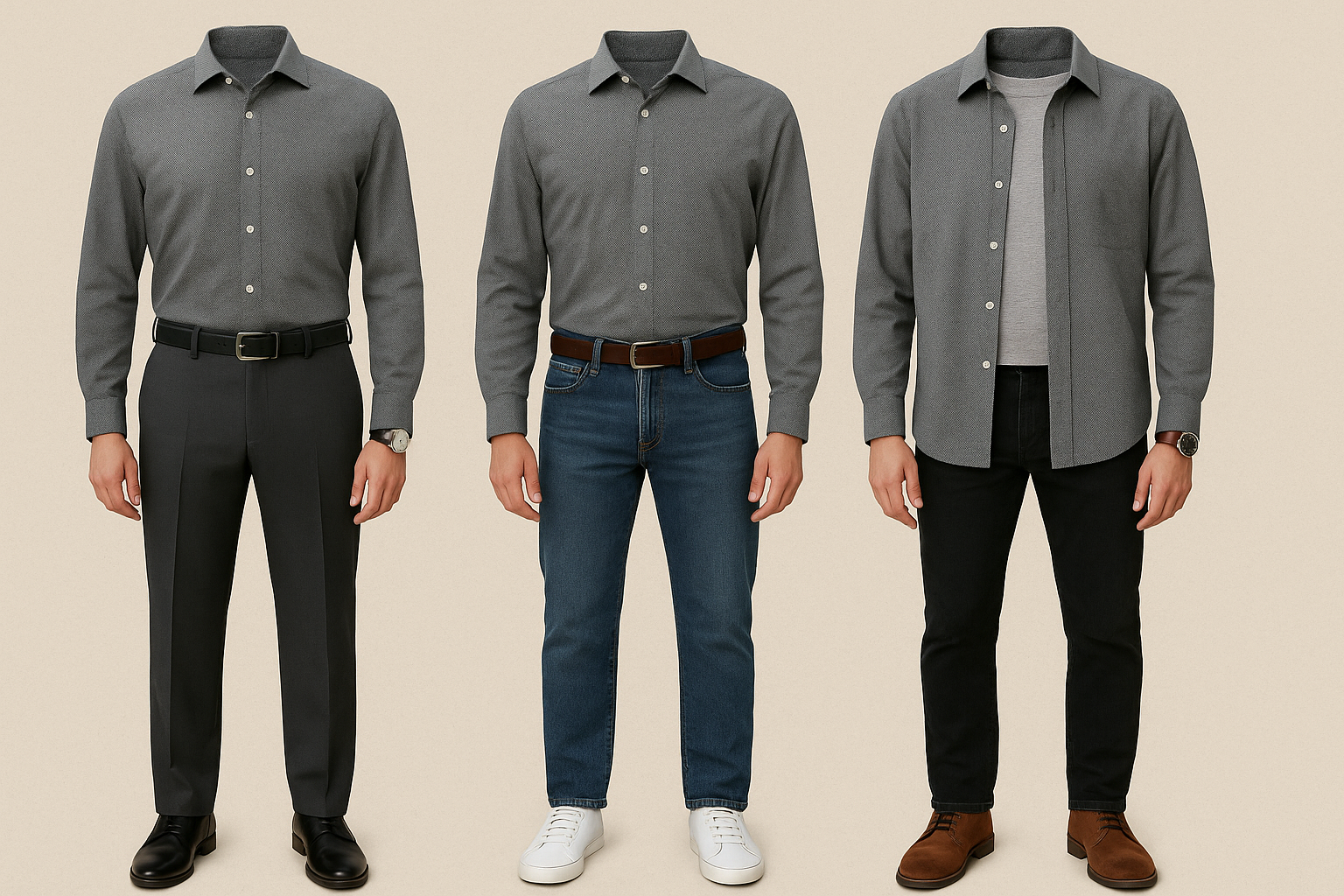 Imagen 6 - Collage de outfits combinaciones estacionales