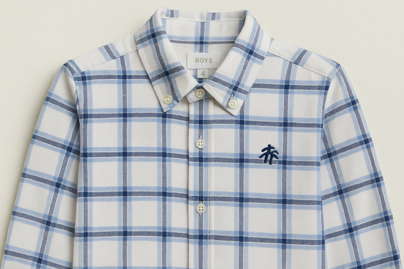 Imagen 6 - Detalle del patrón a cuadros