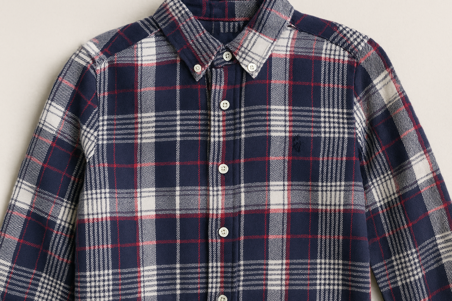 Imagen 6 - Detalle del patrón a cuadros