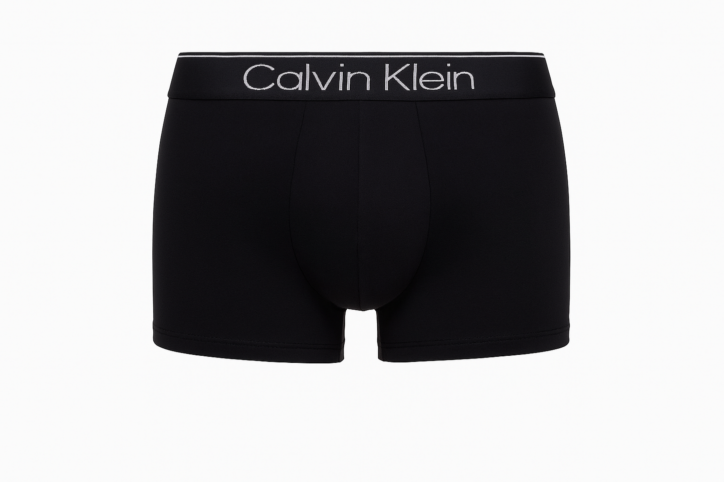 Imagen 6: Ghost mannequin - boxer brief negro con cintura negra