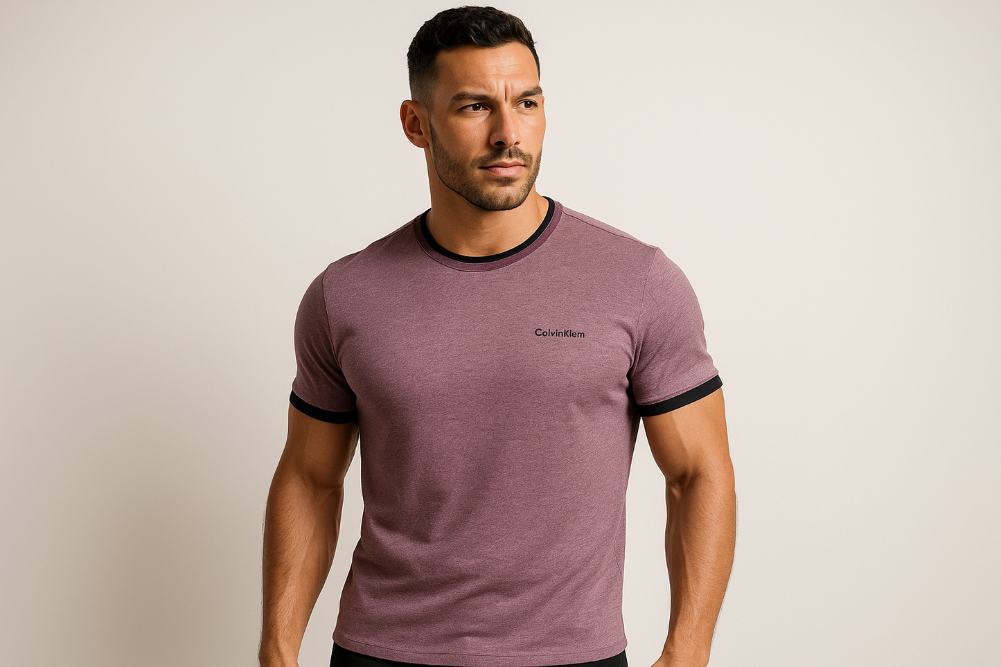 Imagen con modelo atlético musculoso
