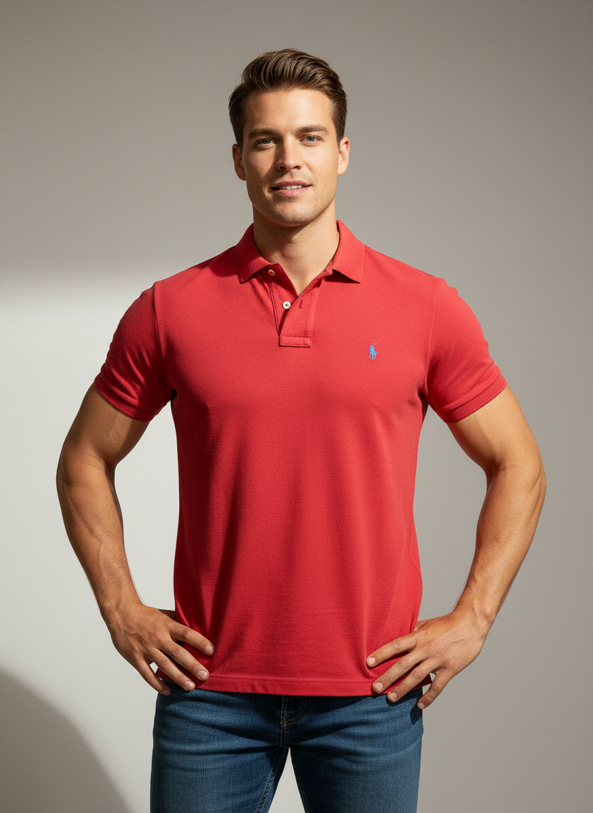 Imagen con modelo atlético musculoso