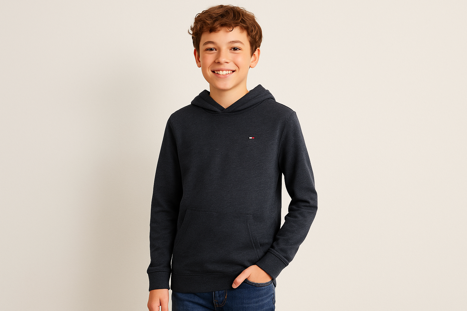 Imagen con modelo de 12 años