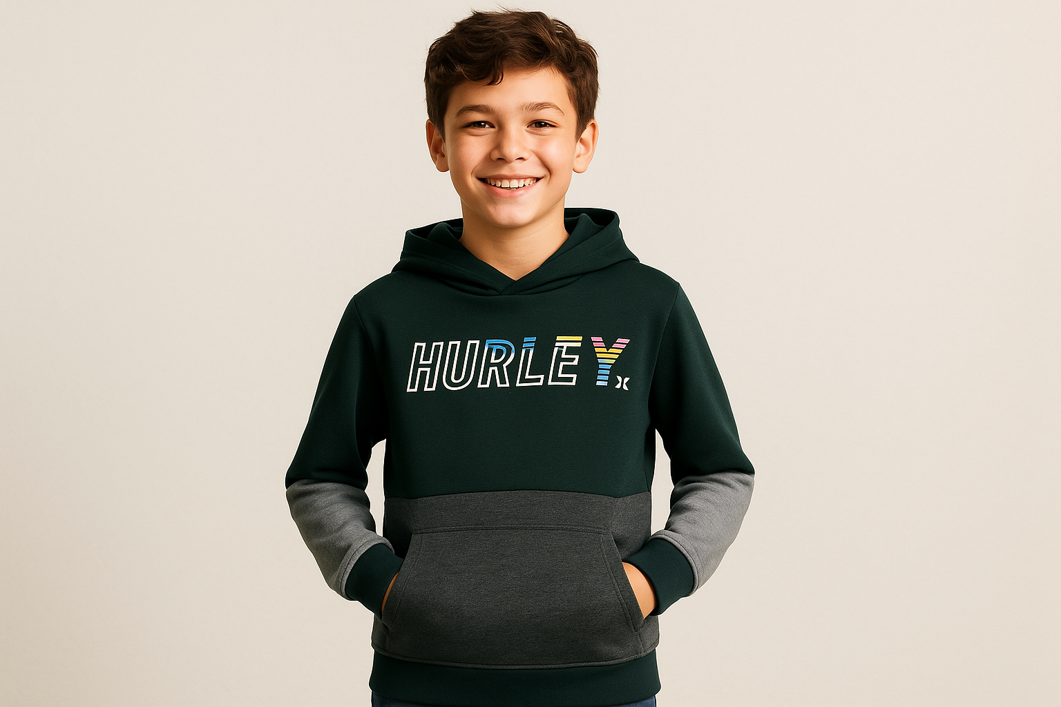 Imagen con modelo de 12 años