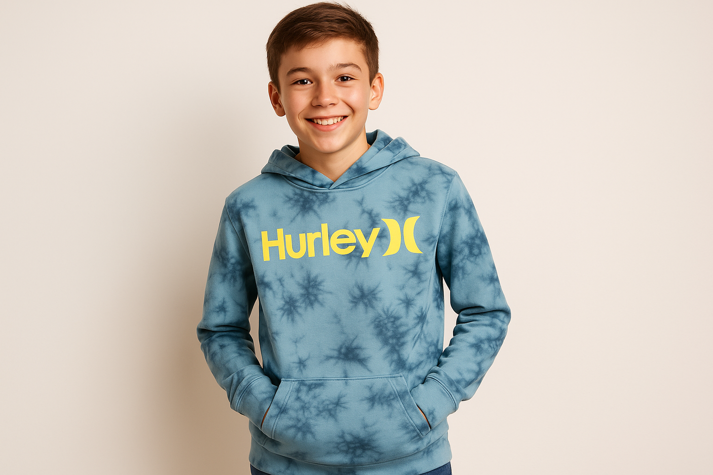 Imagen con modelo de 13 años