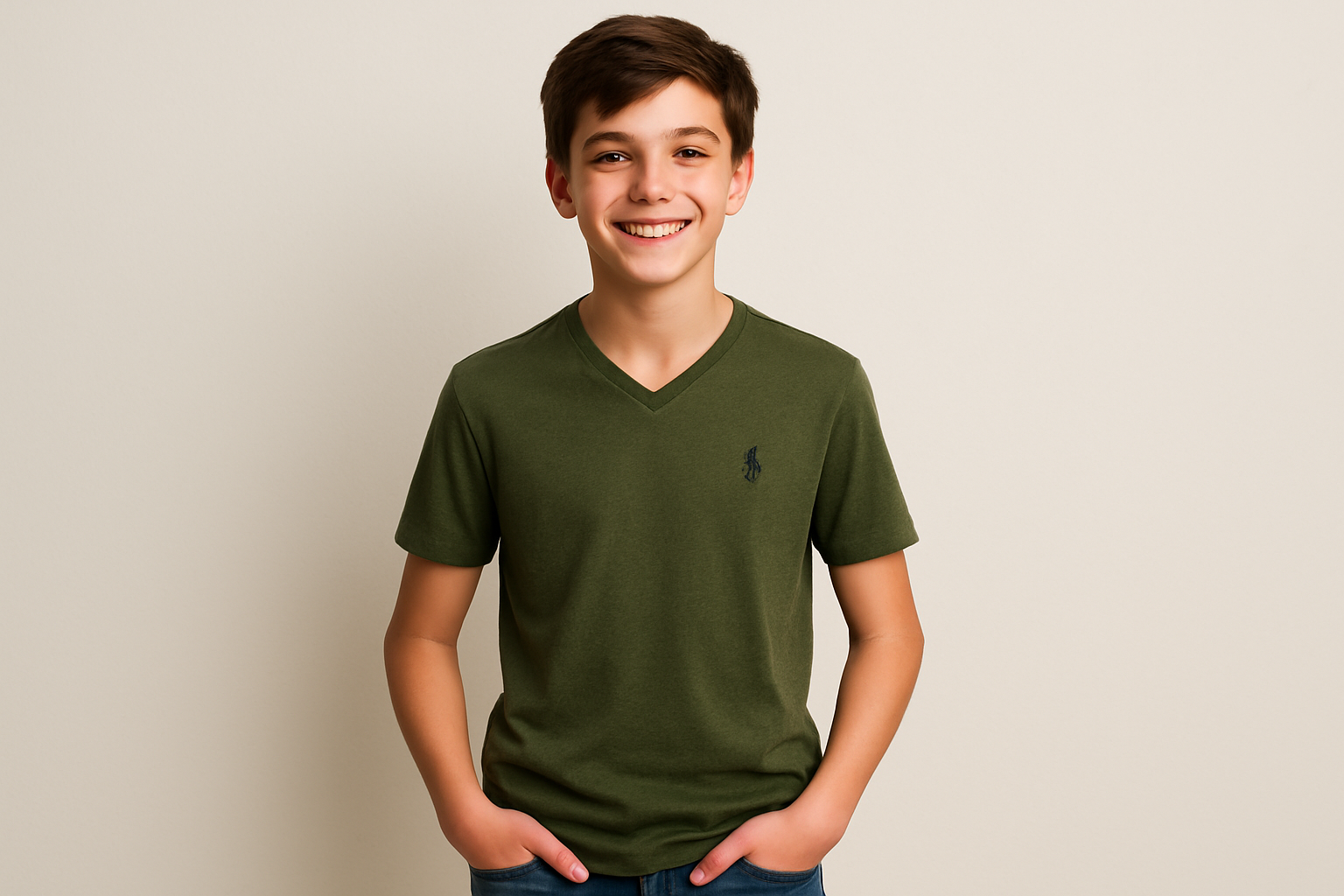 Imagen con modelo de 14 años